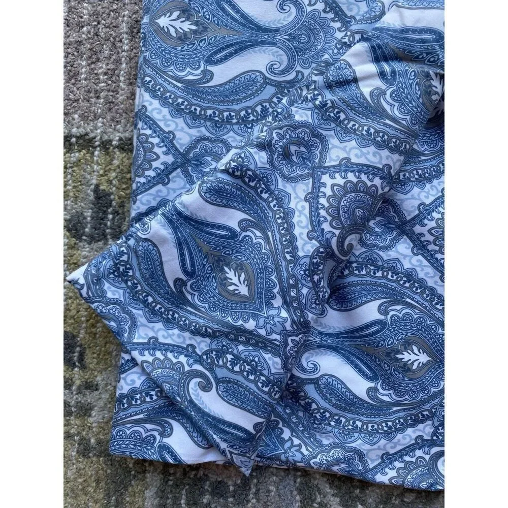 London Fog Paisley Design Bed Pillow Case Set